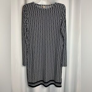 MICHAEL Kors Geometric Long Sleeve Dress